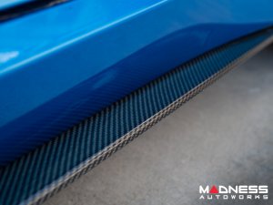Alfa Romeo Giulia Side Skirts - Carbon Fiber - Lusso Alfa Romeo Giulia Side Skirts - Carbon Fiber - Lusso